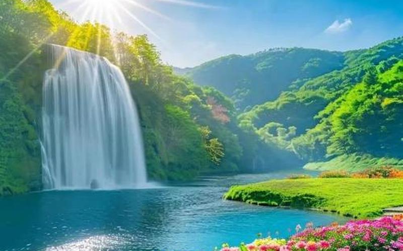 山水图风水微信头像