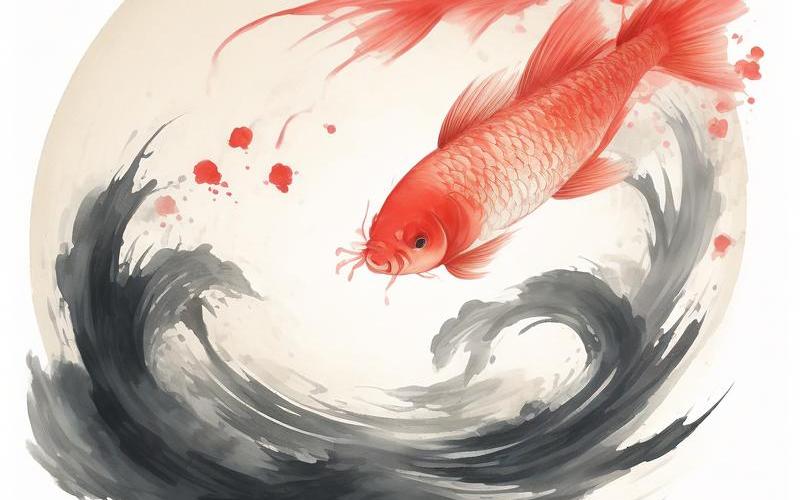 风水头像风水画图片