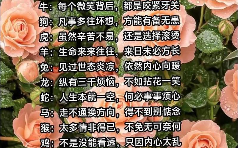 生肖吉祥花语 生肖吉祥花语